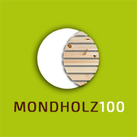 Mondholz100-Logo